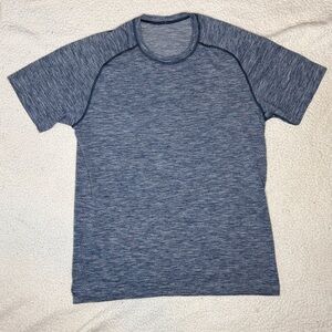 Lululemon Blue Athletic T-Shirt: Size Large